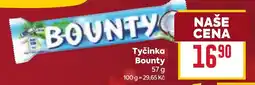 Billa Tyčinka Bounty nabídka