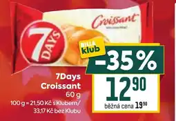 Billa 7Days Croissant nabídka