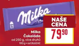 Billa Milka Čokoláda nabídka