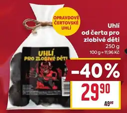 Billa Uhlí od čerta pro zlobivé děti nabídka
