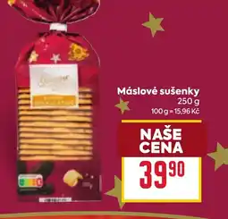 Billa Máslové sušenky nabídka