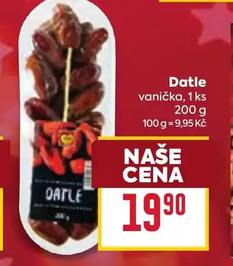 Billa Datle vanička nabídka