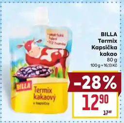 Billa BILLA Termix Kapsička kakao nabídka