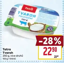 Billa Tatra Tvaroh nabídka