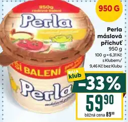 Billa Perla máslová příchuť nabídka