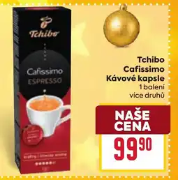 Billa Tchibo Cafissimo Kávové kapsle nabídka