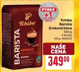Billa Tchibo Barista Zrnková káva nabídka
