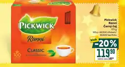 Billa PICKWICK Ranní Černý čaj nabídka