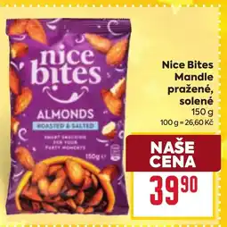 Billa Nice Bites Mandle pražené, solené nabídka