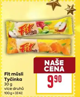 Billa Fit müsli Tyčinka nabídka