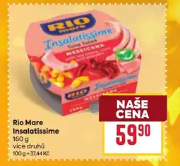 Billa Rio Mare Insalatissime nabídka