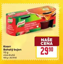 Billa Knorr Bohatý bujon nabídka