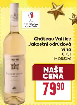 Billa Château Valtice Jakostní odrůdová vína nabídka