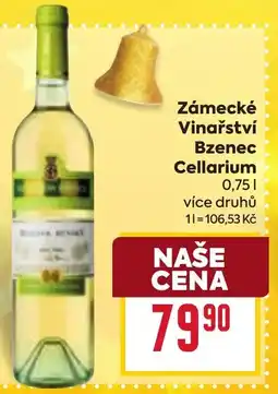 Billa Zámecké Vinařství Bzenec Cellarium nabídka