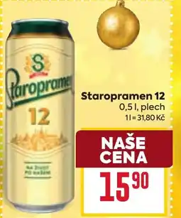 Billa Staropramen 12 nabídka