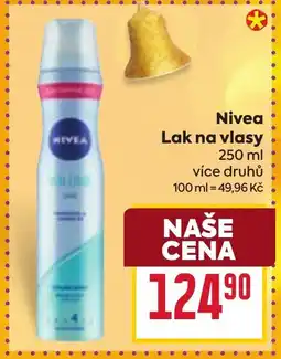 Billa Nivea Lak na vlasy nabídka