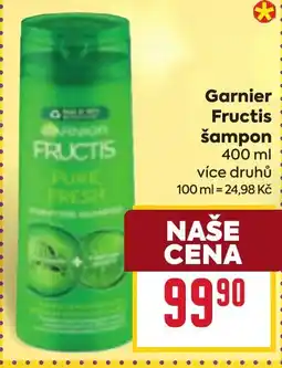 Billa Garnier Fructis šampon nabídka