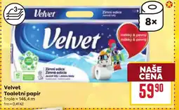 Billa Velvet Toaletní papír nabídka