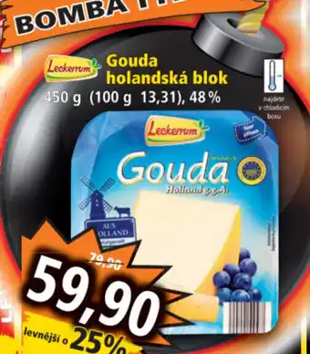 Norma Gouda holandská blok 450g nabídka