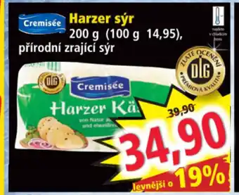 Norma Harzer sýr 200g nabídka
