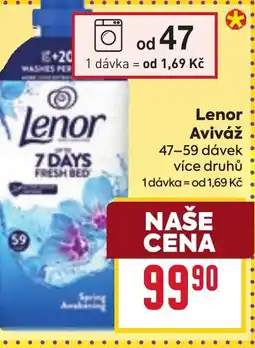 Billa Lenor Aviváž nabídka
