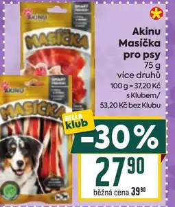 Billa Akinu Masíčka pro psy nabídka