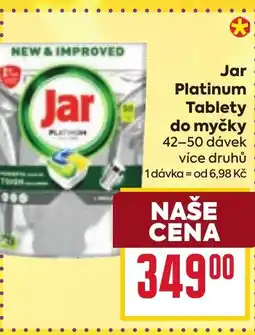 Billa Jar Platinum Tablety do myčky nabídka