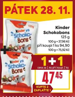 Billa Kinder Schokobons nabídka