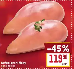 Billa Kuřecí prsní řízky nabídka
