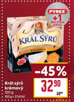 Billa Král sýrů krémový nabídka