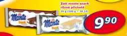 ESO MARKET ZOTT Monte snack různé příchutě nabídka