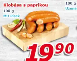 ESO MARKET Klobása s paprikou nabídka