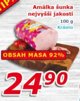 ESO MARKET Amálka šunka nejvyšší jakosti nabídka