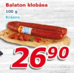 ESO MARKET Balaton klobása nabídka
