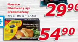 ESO MARKET Nowaco obalovaný sýr předsmažený nabídka