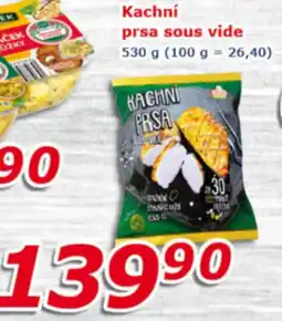 ESO MARKET Kachní prsa sous vide nabídka