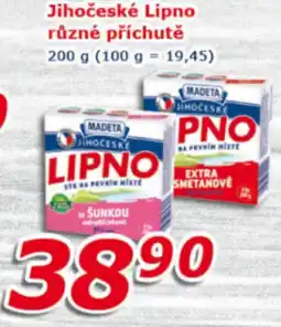 ESO MARKET Jihočeské lipno různé příchutě nabídka