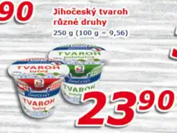 ESO MARKET Jihočeský tvaroh různé druhy nabídka