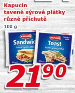 ESO MARKET KAPUCÍN Tavené sýrové plátky různé příchutě nabídka