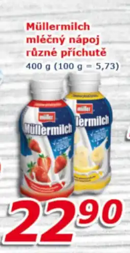 ESO MARKET MÜLLERMILCH Mléčný nápoj různé příchutě nabídka