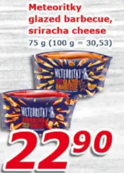 ESO MARKET Meteoritky glazed barbecue, sriracha cheese nabídka