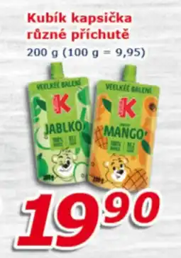 ESO MARKET KUBÍK Kapsička různé příchutě nabídka