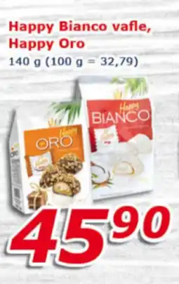 ESO MARKET Happy bianco vafle, happy oro nabídka
