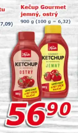 ESO MARKET Kečup gourmet jemný, ostrý nabídka