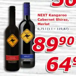 ESO MARKET NEXT Kangaroo cabernet shiraz, merlot nabídka