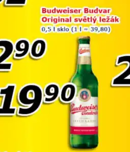 ESO MARKET BUDWEISER Budvar original světlý ležák nabídka
