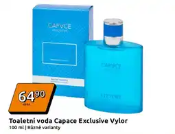 Action Toaletní voda capace exclusive vylor nabídka