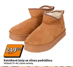 Action Kotníkové boty se silnou podrážkou nabídka