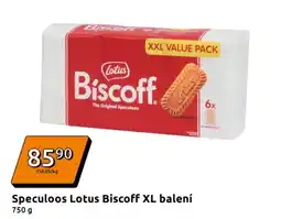 Action Speculoos lotus biscoff xl balení nabídka