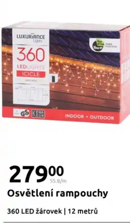 Action Osvětlení rampouchy nabídka